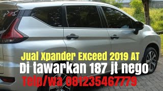 Jual Xpander Exceed 2019 Matic Istimewa, Di tawarkan 187 jta nego, Telp/wa 081235467779