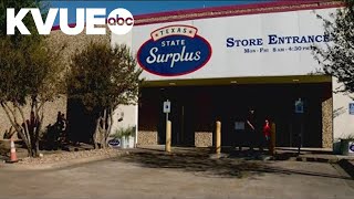 What can you find inside Austin's Texas Surplus Store?