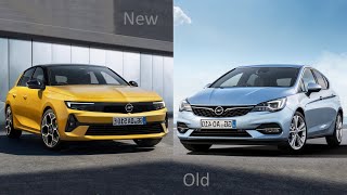 2022 Opel Astra vs Old Opel Astra