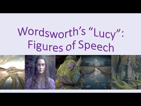 How does Wordsworth movingly portray Lucy?