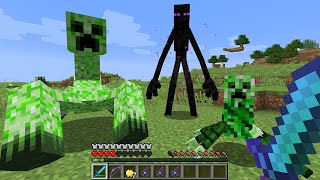 Minecraft but all mobs are MUTANTS...