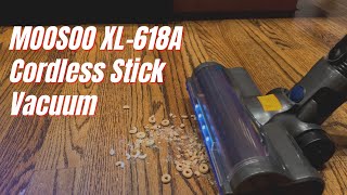 🔥REVIEW🔥 MOOSOO XL-618A 4-in-1 Light Weight Vacuum - Cordless Stick Vacuum Cleaner