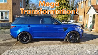 Epic Transformation! Range Rover SVR Swirl Removal and Lake Country UDOS First Use!