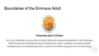 Emmaus Online Adult Training