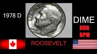 1978 D ROOSEVELT DIME