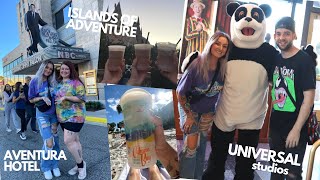 UNIVERSAL VLOG STAYING AT AVENTURA \u0026 CABANA BAY, VISITING BOTH PARKS AND MORE!! JANUARY 2023