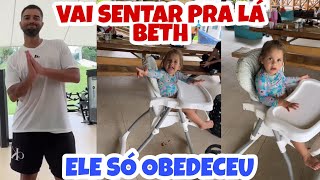 ❤️VIRGÍNIA FONSECA FLORZINHA NÃO DEIXA O TIO BETH SENTAR DO SEU LADO E ELE OBEDECE❤️