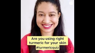 #Turmeric Quiz - Are you using right Turmeric for your skin?  WAYANADEN ORIGINAL KASTURI TURMERIC