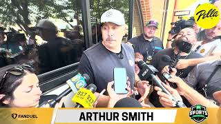 Steelers training camp: Arthur Smith praises Roman Wilson, Darnell Washington; wants to see more