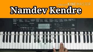O saki saki re popular hindi song on piano by Namdev Kendre