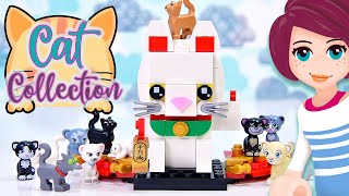 Adding to my lego cat collection - Lucky Cat build \u0026 review