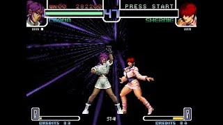 (TAS) The King Of Fighters 2002' Arcade - Leona SinglePlay Lv.8