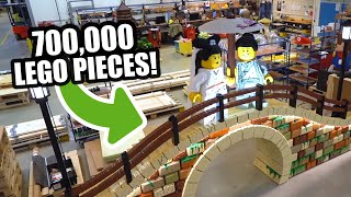 Behind the Scenes! Huge LEGO Models Built for Hangzhou, China LEGO Store