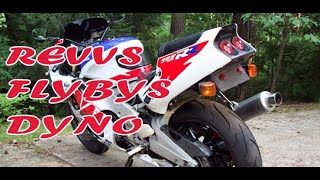 HONDA 400RR COMPILATION Sounds, Flybys ,Dyno