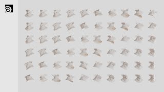 Rotation array with offset | Houdini tutorial