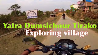 Ride Way To Dumsichour village | Village Rider | Damauli To Dumsichour | DJB vlogs