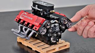 I Built the World's smallest V8 Engine