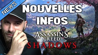 Nouveau gameplay et infos sur l'explo ASSASSIN'S CREED SHADOWS 🔥