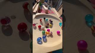 Marble run wooden HABA wave slope ☆ Healing effect of marbles#marbletrack