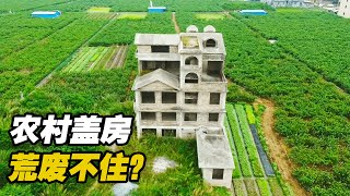 广西土豪在农村盖房，花50万才建好主体，最后为何却荒废不住？【可以的小可】