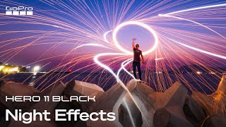 How to Use HERO11 Black's New Night Effects I GoPro Tips