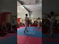 LATIHAN TAEKWONDO PEMULA SEMI SPARING #taekwondo #shorts #video