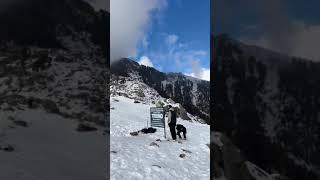 TRIUND TREK #snow #dharamshala #triund