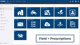 Prescription Feature  | Online Training | Trimble Ag Software