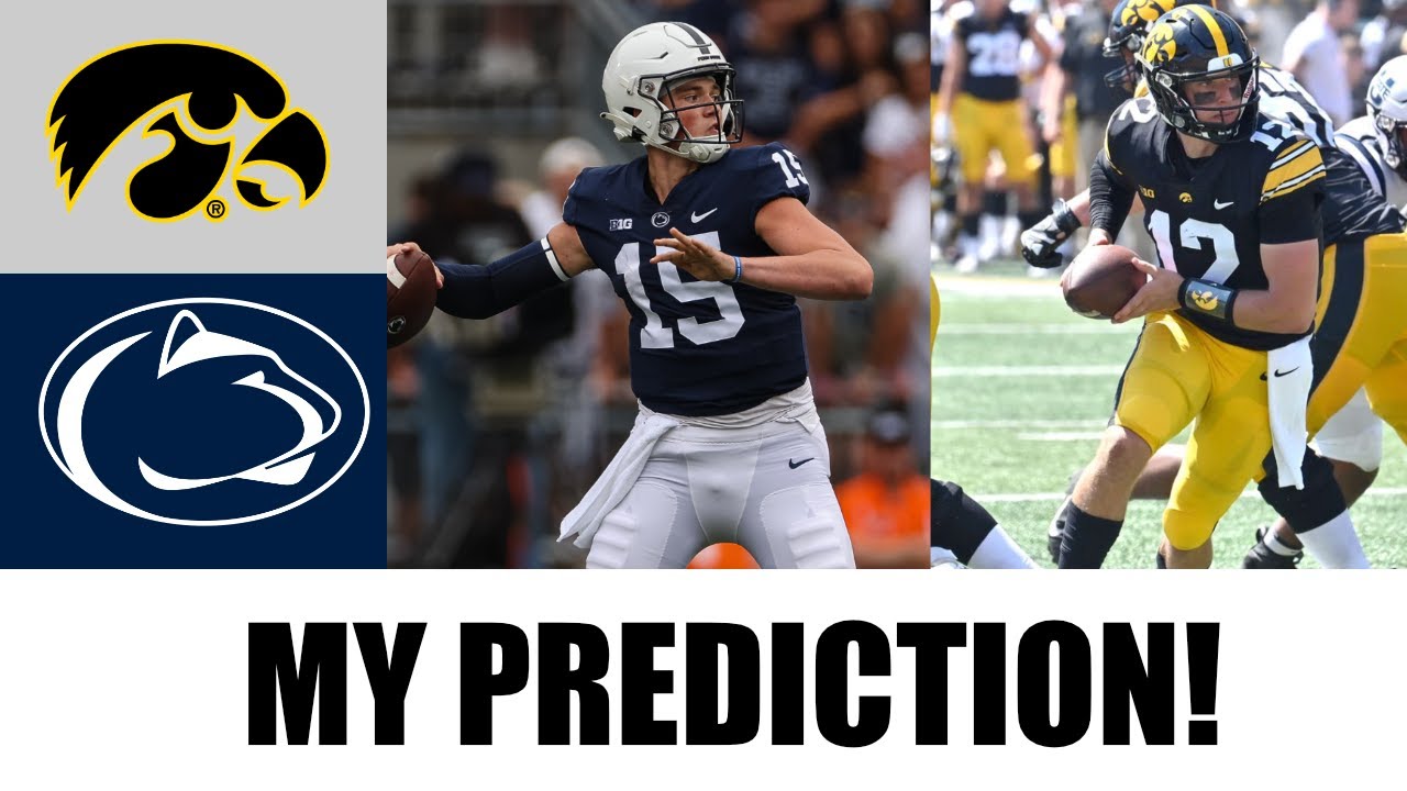 Penn State Vs Iowa | 2023 College Football Prediction - YouTube