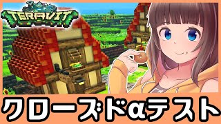 【 テラビット 】 マイクラ + ゼルダの伝説 のような オープンワールド RPG 【 TERAVIT クローズドαテスト 】