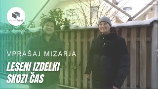 VLOG: Leseni izdelki skozi čas