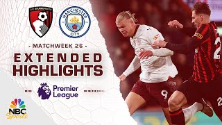 Bournemouth v. Manchester City | PREMIER LEAGUE HIGHLIGHTS | 2/24/2024 | NBC Sports