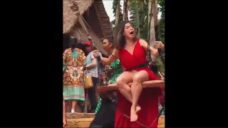 Woman On Swing In Bali: Expectation vs Reality 😂 || Viral Content || #Shorts
