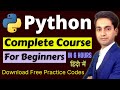 Python Tutorial For Beginners in Hindi | Python Full Course in Hindi | Complete Python Tutorial