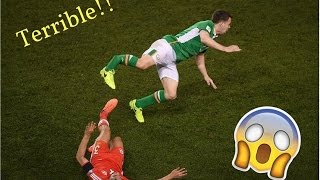 TERRIBLE LESION DE COLEMAN | Gales Vs Irlanda