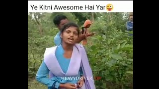 Indian School Girl Viral Video || Jungle Mein Mangal || Sexy Video