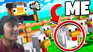 I Become Hen In Minecraft Malayalam | Mob Morph With My Friend (Funny 😹)| Minecraft Malayalam