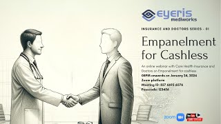 Insurance and doctors series - 01 - Empanelment for Cashless - Care Health Insurance