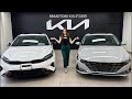 LIVE: 2023 Hyundai Elantra Luxury Walk Around + A Forte Comparison! Which would you choose?