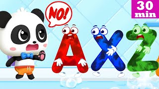 Baby Panda Learning Academy - Lesson 23 - Learn ABCD from A to Z for Preschool - Babybus Games