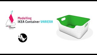 Modelling IKEA Variera container in Rhino