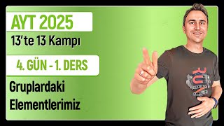 🎯 GRUPLARDAKİ ELEMENTLERİN ÖZELLİKLERİ I 4.Gün 1. Ders | 46 Günde AYT Kimya Kampı | 2025