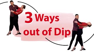 3 AWESOME Moves To Get Out of A Bachata Sensual Dip