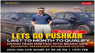 LETS GO PUSHKAR LAST TO MONTH TO QUALIFY