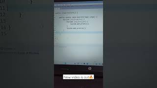 Pattern Program in Java 🔥 | #java #pattern #education #coding