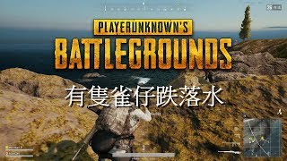 《PUBG》有隻雀仔跌落水