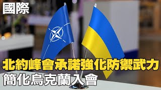 【每日必看】北約峰會承諾強化防禦武力、簡化烏克蘭入會｜北約峰會指責陸脅迫性政策、挺俄及核武不透明 20230712 @中天新聞CtiNews