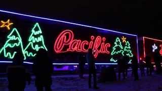 The CP Holiday Train Arriving in Winnipeg, MB 2014/12/03