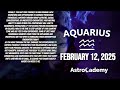 you will get a shock ❗️😰 next 48 hours ⏳ aquarius ♒❤ horoscope for today february 12 2025