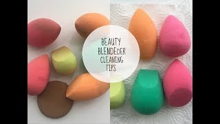 HOW I CLEAN MY BEAUTY BLENDER|M美妆蛋洗白白过程|Consetancee